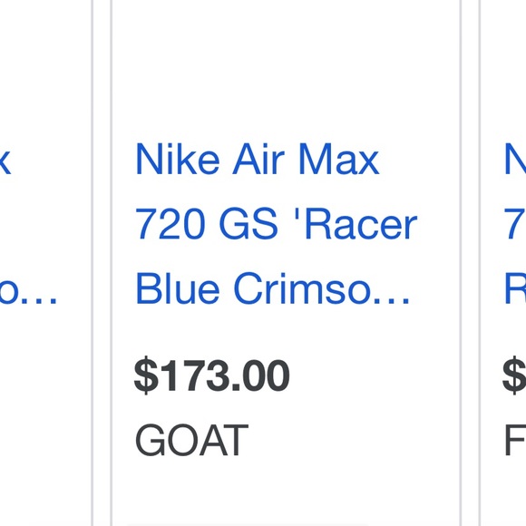 Nike Air Max 720s ‘racer blue crimson’ - Picture 5 of 5